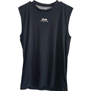 McDavid Mens Sleeveless Compression Shirt Black XL Performance Base Layer Tank